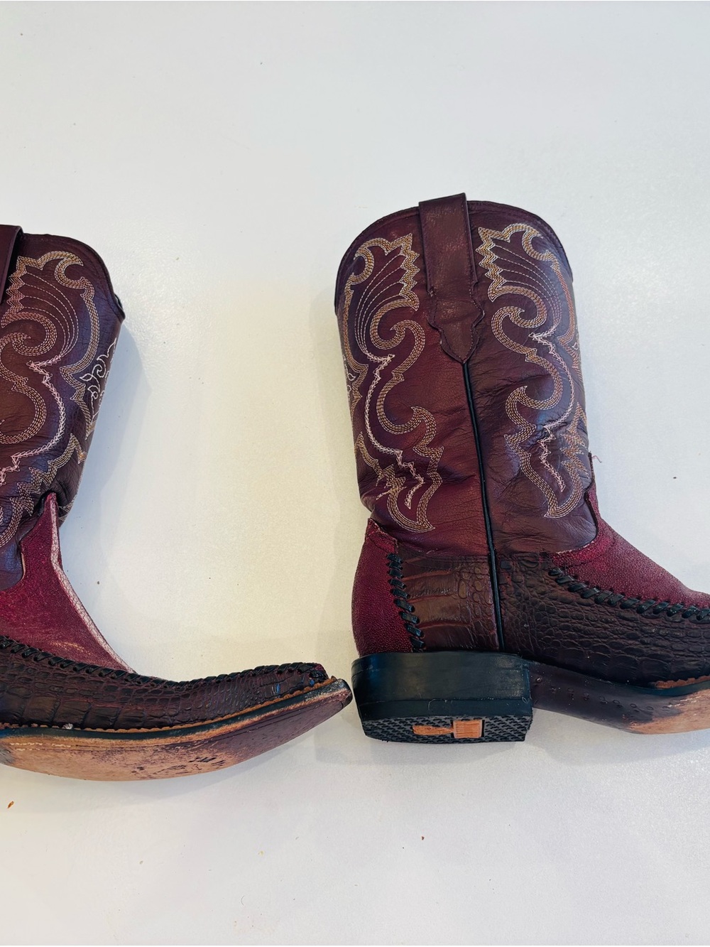 Jar Boots Women's Burgundy Western Boots size 7 - Picture 7 of 17